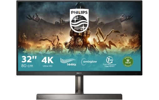 Écran Gaming 31,5" Philips Momentum 329M1RV/00 - 4K 144 Hz HDMI/DisplayPort