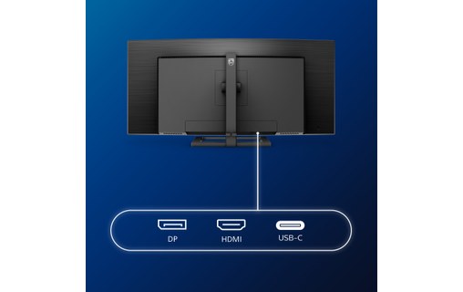 Écran Incurvé 34" Philips E-Line 346E2CUAE/00 - USB-C