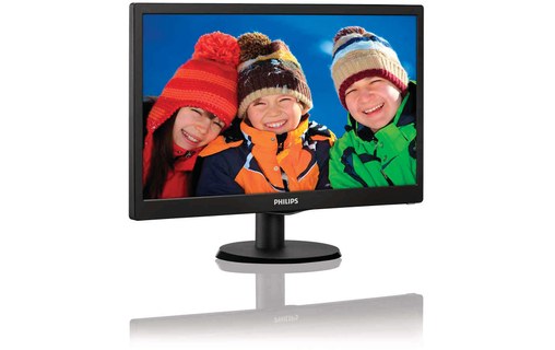 Écran 18,5" Philips V-Line 193V5LSB2/10 - DVI/VGA