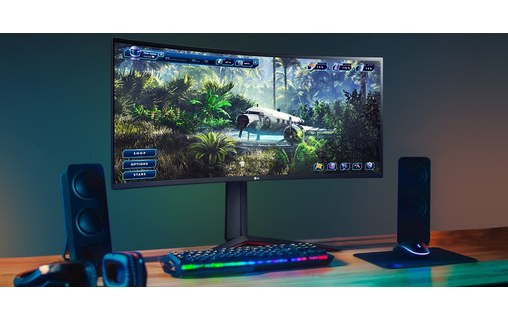Écran Gaming Incurvé 34" LG UltraGear 34GP63AP-B - 160 Hz