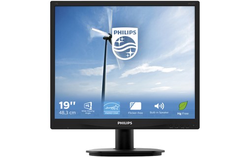 Écran 19" Philips S-Line 19S4QAB/00 - DVI/VGA