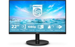 Écran 21,5" Philips V-Line 221V8/00 - HDMI/VGA