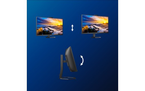 Écran Gaming Incurvé 34" Philips Série 5000 34E1C5600HE/00 - 4K HDMI/DisplayPort