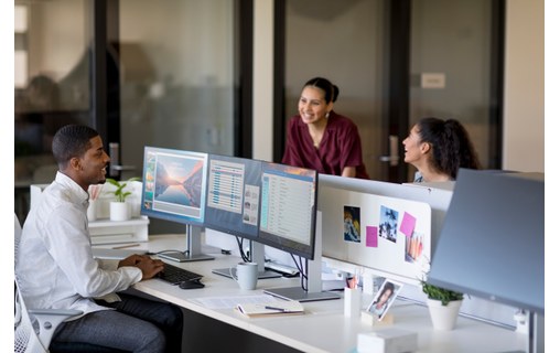 Écran 23,8" HP E24d G4 - HDMI/DisplayPort/USB-C