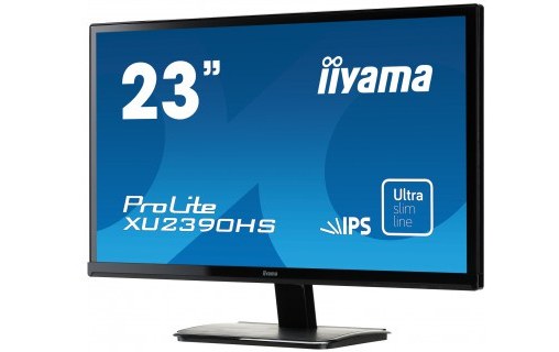 Écran 23" iiyama ProLite XU2390HS - HDMI/DVI/VGA
