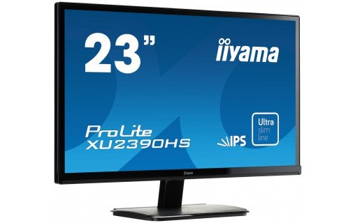 Écran 23" iiyama ProLite XU2390HS - HDMI/DVI/VGA