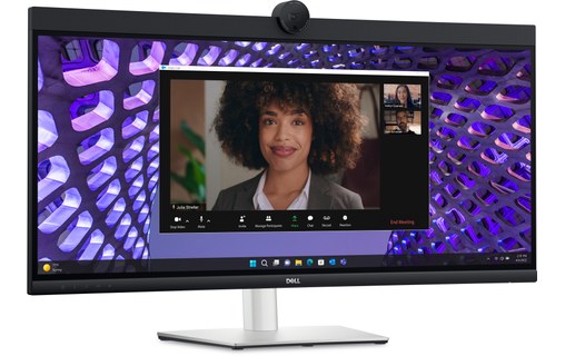 Écran Incurvé 34,1" Dell P Series P3424WEB - 4K HDMI/DisplayPort/USB-C
