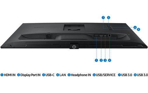 Écran 32" Samsung ViewFinity S8 S80PB - 4K USB-C