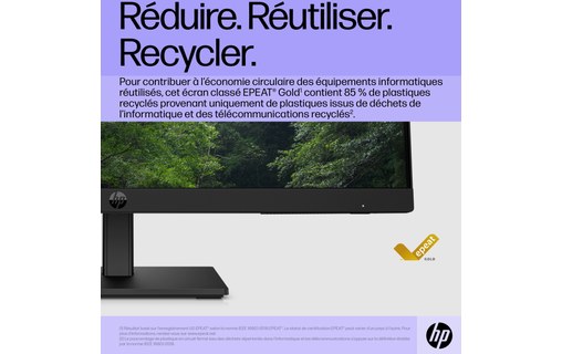 Écran 22" HP P22h G5 - HDMI/DisplayPort/VGA