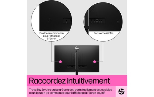 Écran Tactile 23,8" HP E24t G5