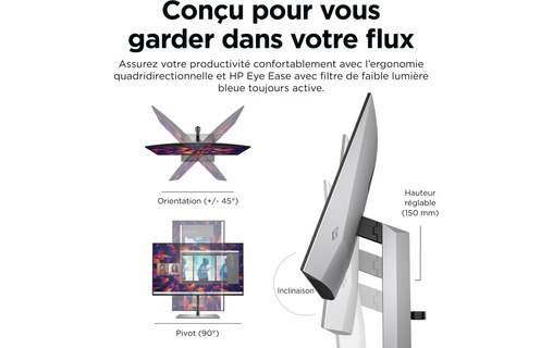Écran 24" HP Z24q G3 - HDMI/DisplayPort