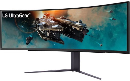 Écran Gaming Incurvé 49" LG UltraGear 49GR85DC-B - 240 Hz