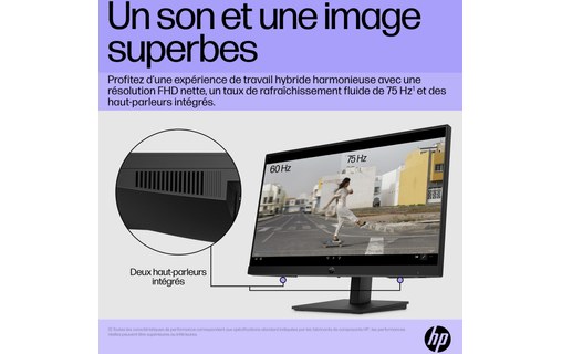Écran 22" HP P22h G5 - HDMI/DisplayPort/VGA