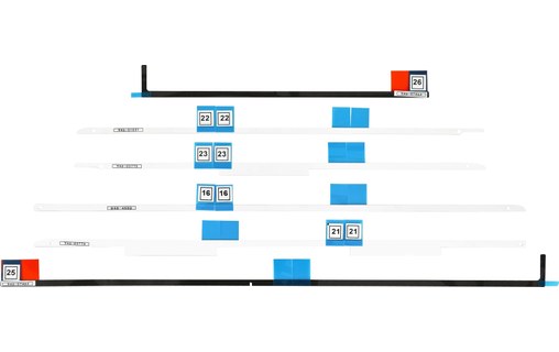 Bandes adhésives pour iMac 27" 2017 à 2020 (A1419 / A1862 / A2115)