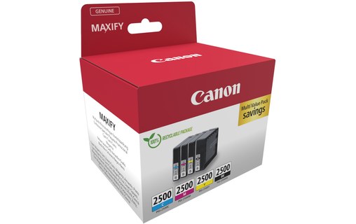 Canon 9290B006 cartouche d'encre 4 pièce(s) Original Noir, Cyan, Magenta, Jaune