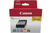 Canon 2078C007 cartouche d'encre 5 pièce(s) Original Noir, Bleu, Cyan, Magenta,