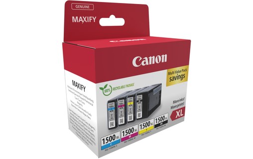 Canon 9182B010 cartouche d'encre 4 pièce(s) Original Rendement élevé (XL) Noir,