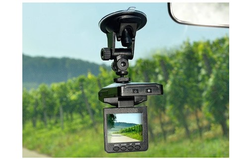 Caméra embarquée avec écran intégré