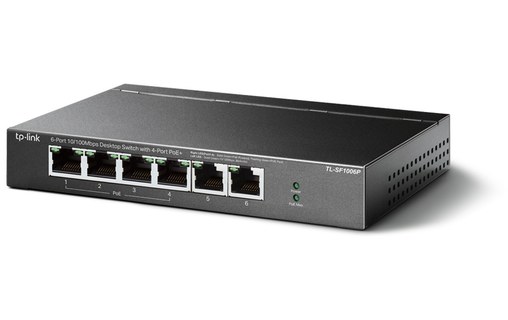 Switch Ethernet TP LINK TL-SF1006P 6 ports - PoE