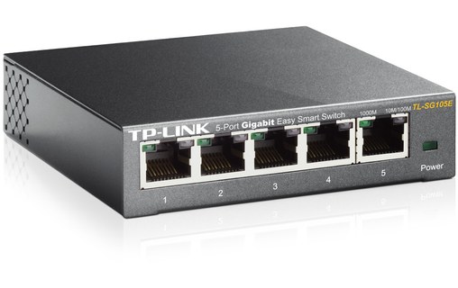 Switch Ethernet TP LINK TL-SG105E 5 ports - Manageable, L2