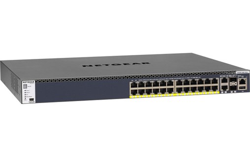 Switch Ethernet NETGEAR M4300-28G-PoE+ 24 ports - 10 GbE, Manageable, PoE