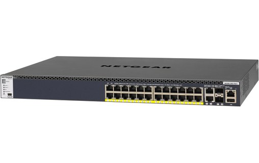 Switch Ethernet NETGEAR M4300-28G-PoE+ 24 ports - 10 GbE, Manageable, PoE