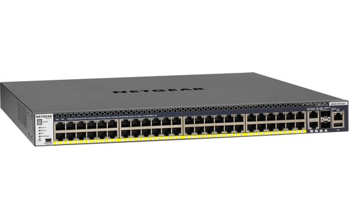 Switch Ethernet NETGEAR M4300-52G-PoE+ 1000W PSU 48 ports - Manageable, PoE