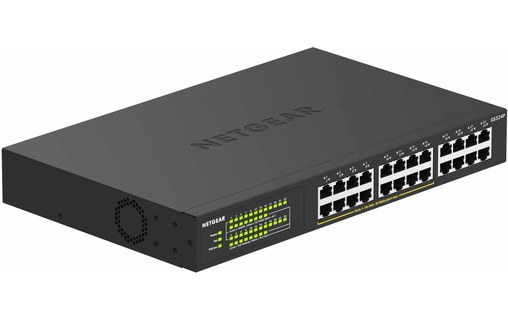 Switch Ethernet NETGEAR GS324P 24 ports - PoE