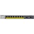 Switch Ethernet NETGEAR GS110TP 8 ports - Manageable, PoE, L2/L3/L4