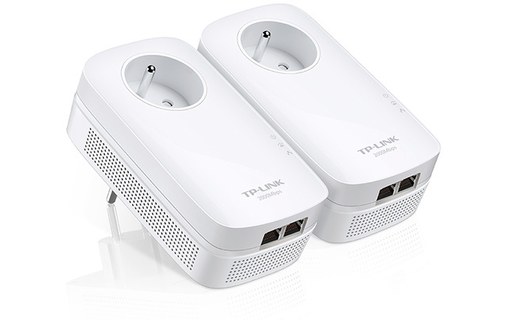 Pack de 2 CPL Filaire TP LINK AV2000 - 2000 Mbit/s