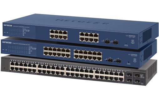 Switch Ethernet NETGEAR GS716T 16 ports - Manageable, L2/L3