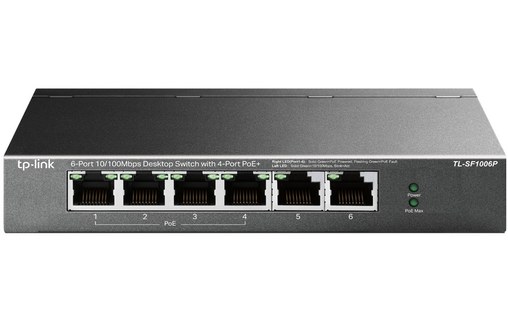 Switch Ethernet TP LINK TL-SF1006P 6 ports - PoE