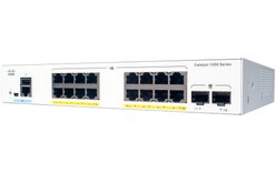 Switch Ethernet Cisco Catalyst C1000-16FP-2G-L 16 ports - Manageable, PoE, L2