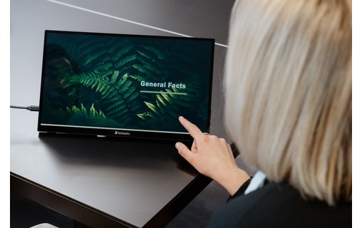 Écran 15,6" Verbatim PMT-15 - HDMI/USB-C
