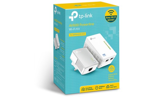 Pack de 2 CPL WiFi TP LINK TL-WPA4220 KIT - 600 Mbit/s