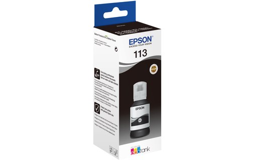 C13T06B140 - Bouteille d'encre noire EcoTank Epson 113