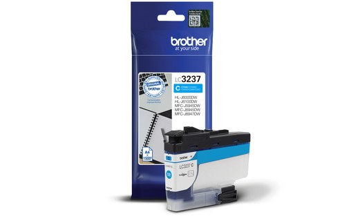 Brother LC-3237 Cartouche Cyan LC3237C (Notes)