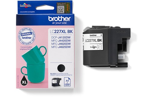 Brother LC227XL Cartouche Noir LC227XLBK (Tasse)