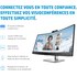 Écran Incurvé 34" HP E34m G4 - HDMI/DisplayPort/USB-C - 40Z26AA#ABB