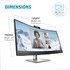 Écran Incurvé 34" HP E34m G4 - HDMI/DisplayPort/USB-C - 40Z26AA#ABB