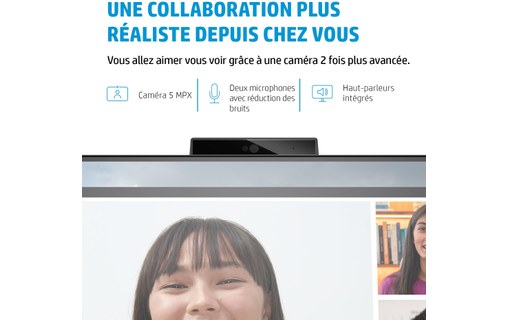 Écran 27" HP E27m G4 - HDMI/DisplayPort/USB-C