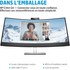 Écran Incurvé 34" HP E34m G4 - HDMI/DisplayPort/USB-C - 40Z26AA#ABB