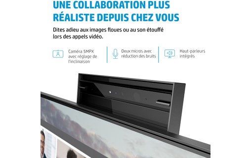 Écran 23,8" HP E24m G4 - HDMI/DisplayPort - 40Z32AA#ABB