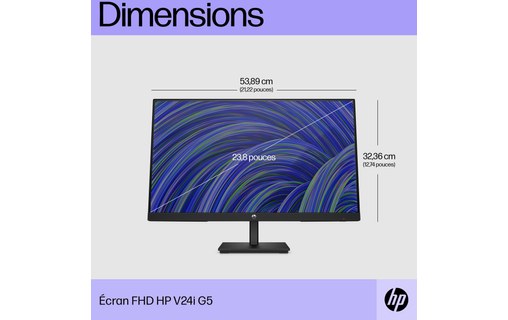 Écran 23,8" HP V24i G5