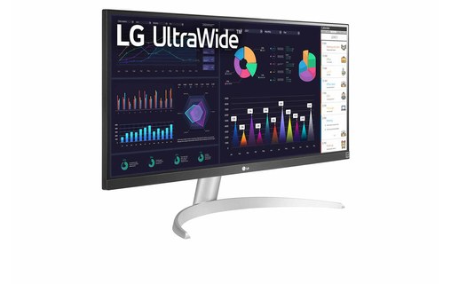 Écran 29" LG UltraWide 29WQ600-W - USB-C