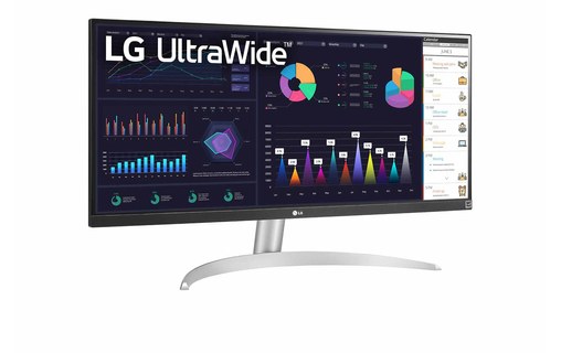 Écran 29" LG UltraWide 29WQ600-W - USB-C