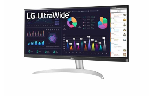 Écran 29" LG UltraWide 29WQ600-W - USB-C