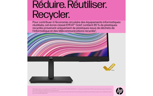 Écran 22" HP P22 G5 - HDMI/DisplayPort/VGA