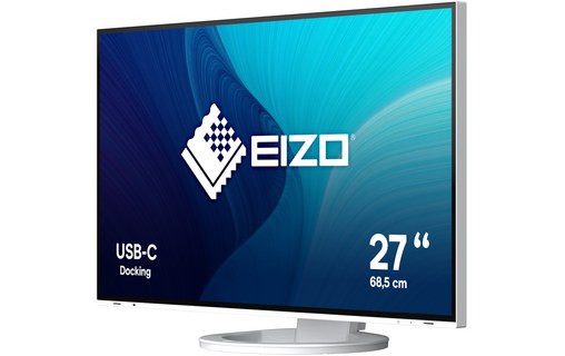 Écran 27" EIZO FlexScan EV2781 - Blanc - HDMI/DisplayPort/USB-C