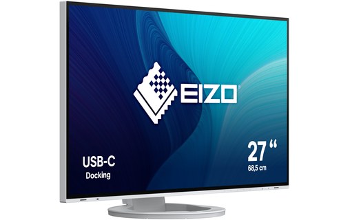 Écran 27" EIZO FlexScan EV2781 - Blanc - HDMI/DisplayPort/USB-C